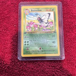 D Edition Butterfree Misprint Base Set 1999 Pokemon 
