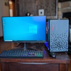 Nvidia Gaming PC, Monitor, keyboard and mouse