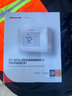 Honeywell Home T2 Non-Programmable Thermostat.