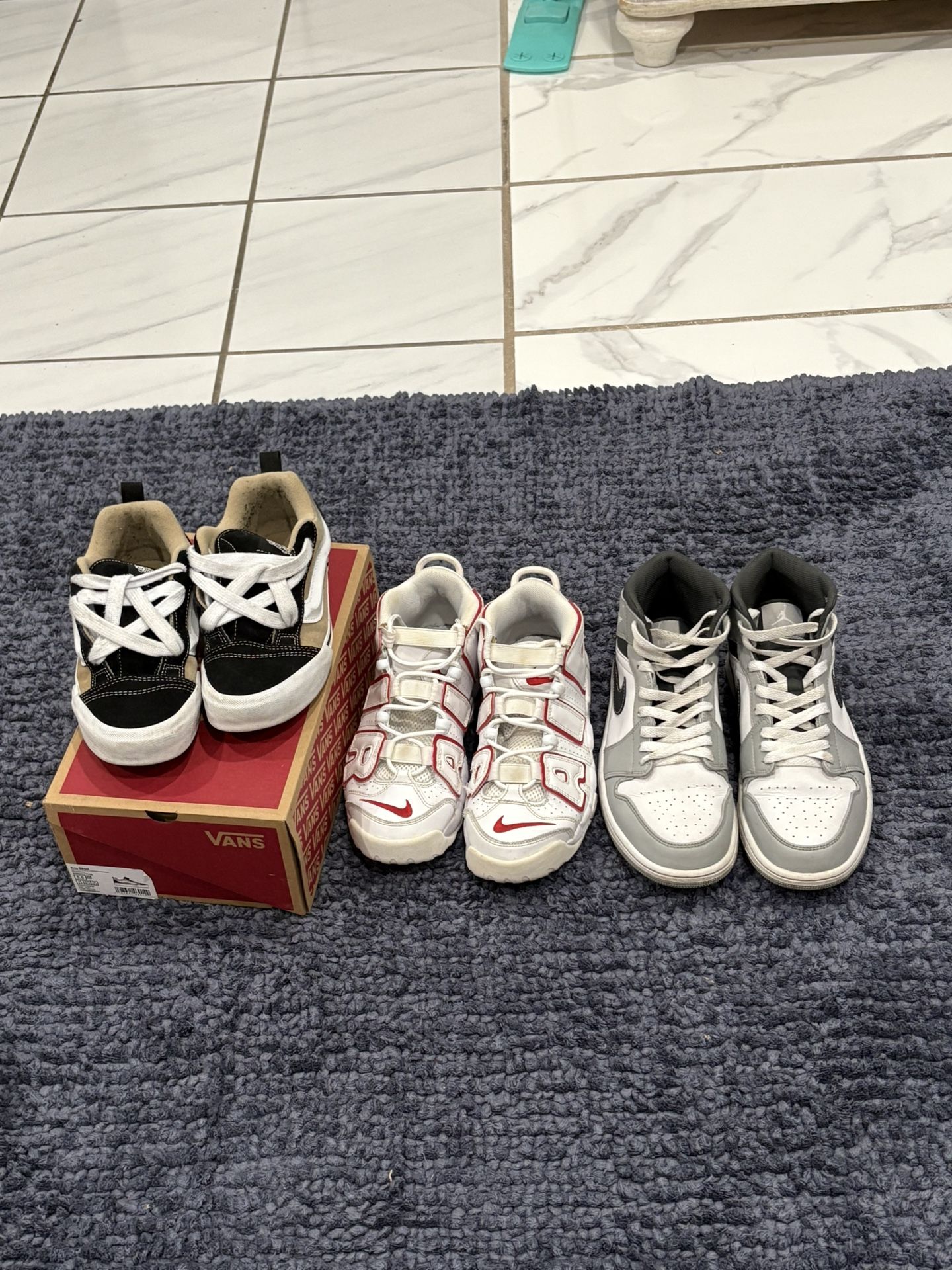 vans and jordan’s 