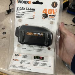 Worx 40v Battery 