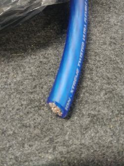 Zero "0" gauge wire 2.00 per ft NEW Merced pick up