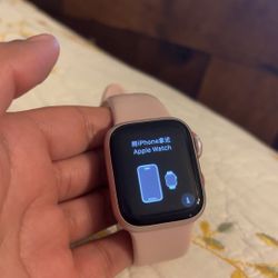 Pink Apple Watch series 9  