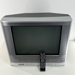Toshiba MW20F52 20" TV/VCR/DVD/USB Combo CRTV Retro Gaming Television w/ Remote