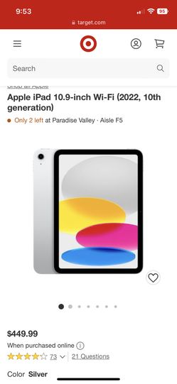 New Sealed iPad 10 GEN 64gb Wi-Fi ONLY, for Sale in Phoenix, AZ