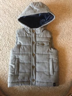 Janie and jack thick puff vest size 2T