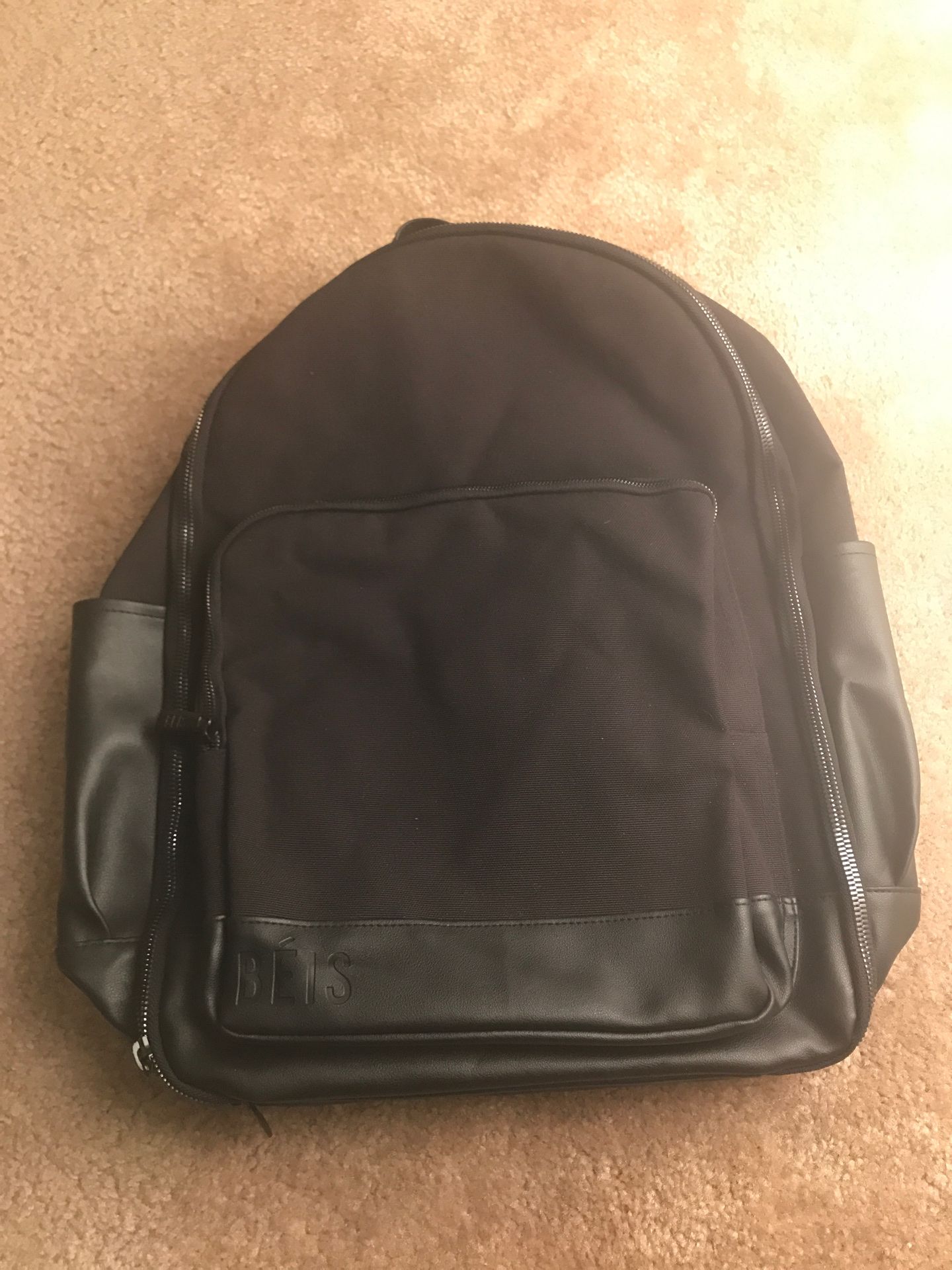 Beis Travel Backpack (Black)