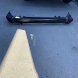 Stock Jeep Cherokee XJ rear bumper