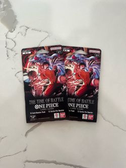 The Time of Battle Sleeved Booster Pack - The Time of Battle (OP16)