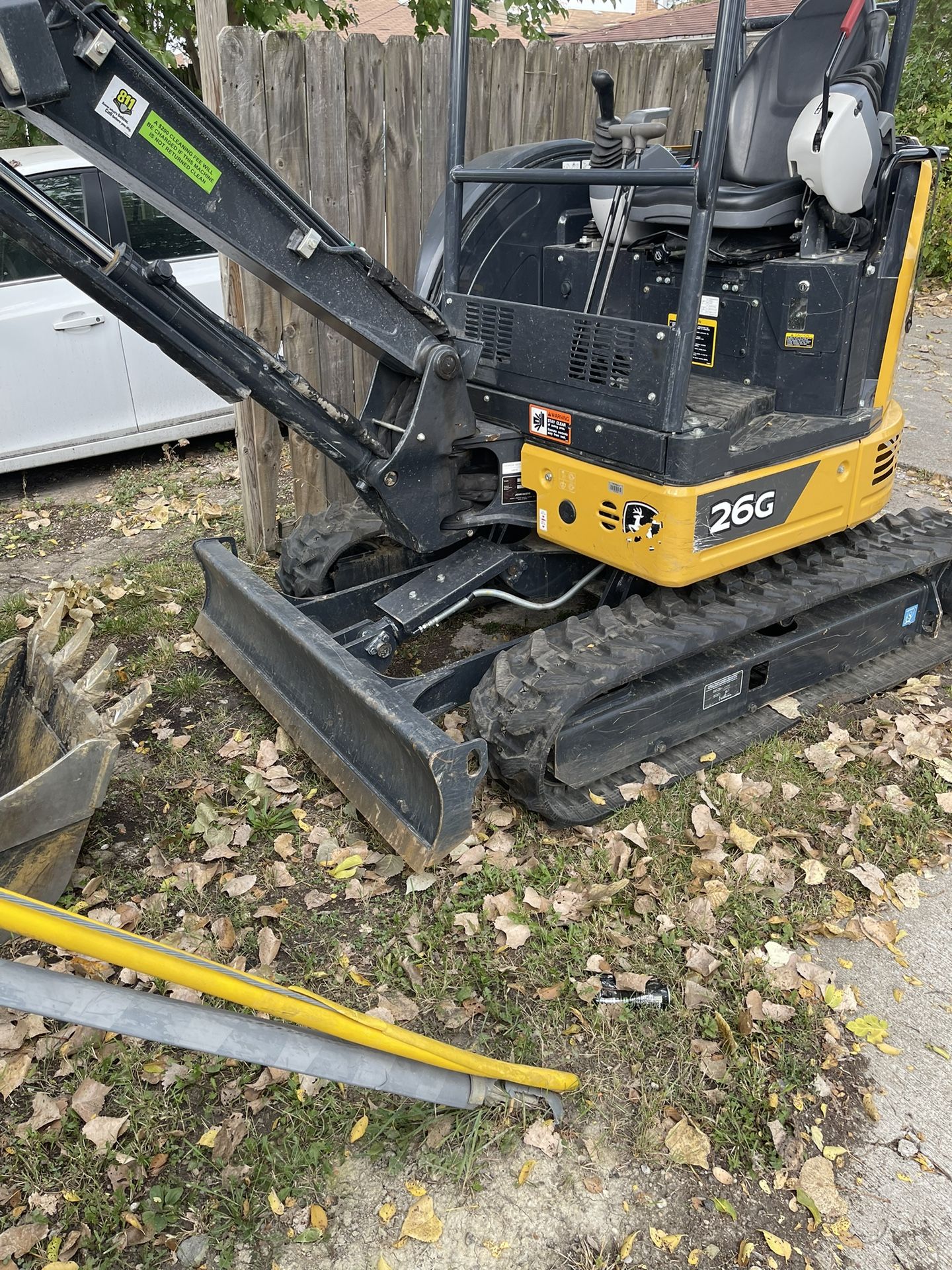 2022 John Deere 26G Compact Excavator 