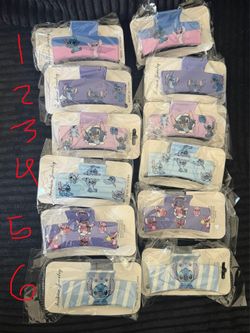 Stitch hair clips