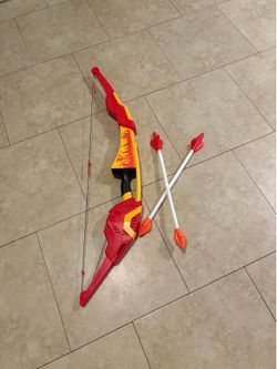 Nerf bow and arrow