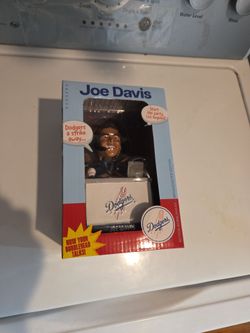Joe Davis Los Angeles Dodgers World Series Talking Bobblehead