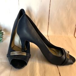 💙DEXFLEX Comfort • “Karie” Open Toe Heels