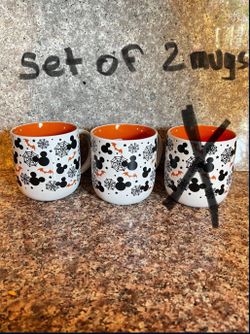 Mickey Halloween Mugs