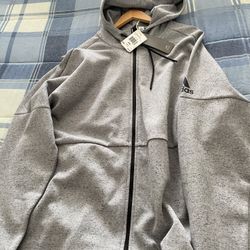 Adidas 2xl Hoodie Zip Up 