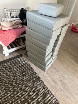 Soft Gray Building Blocks