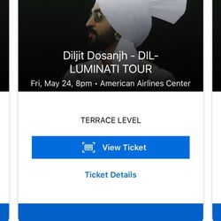 Diljit Concert Tickets 
