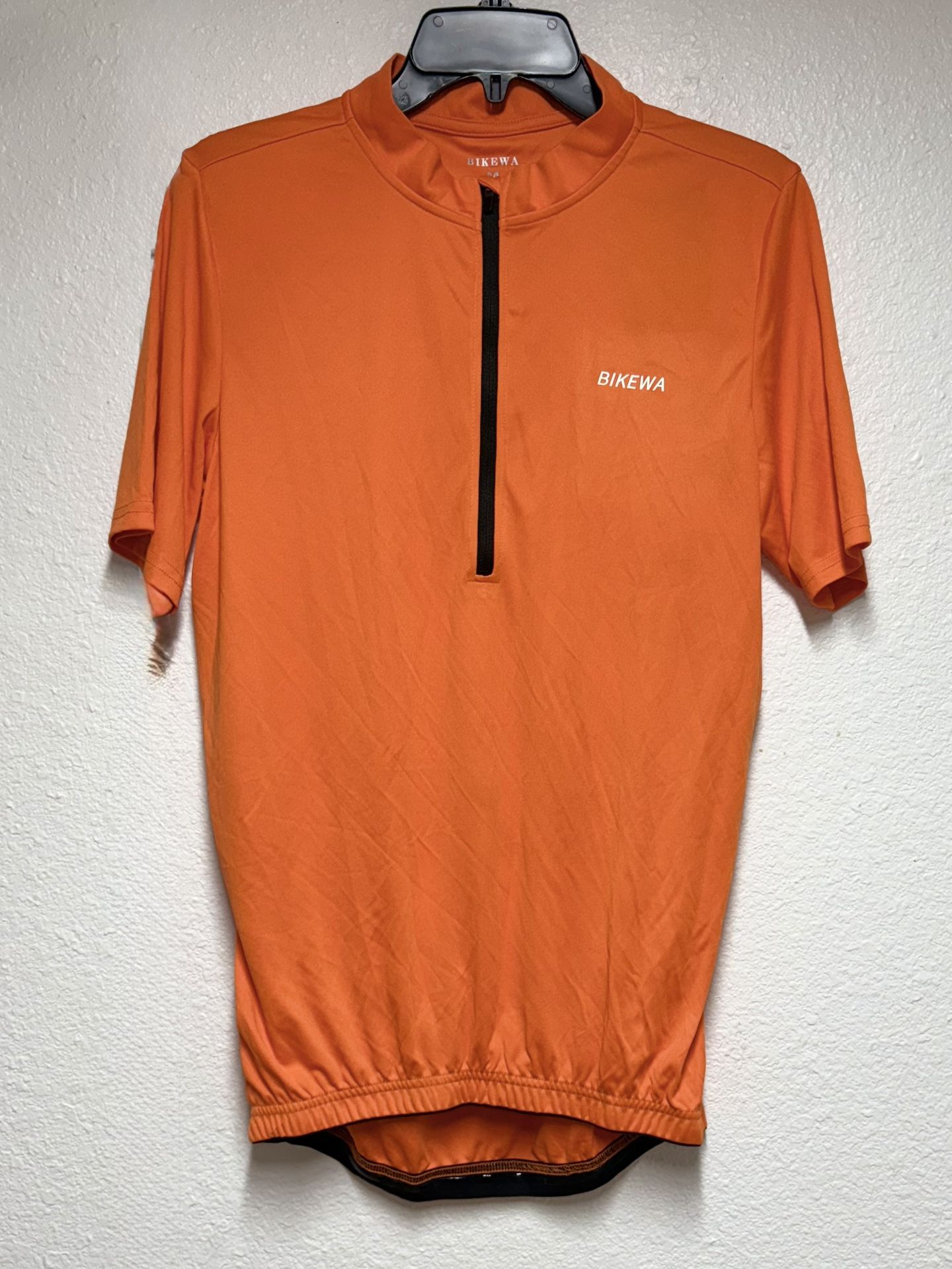 BIKEWA Orange Cycling Jersey 003