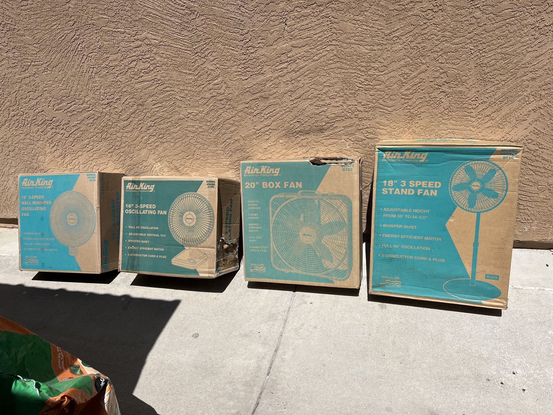 4 New Fans $50 Each