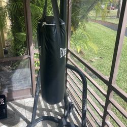 Boxing bag, Stand, Weights