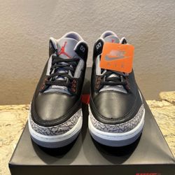 Jordan 3 Black Cement 2024 Men’s Sz 11.5