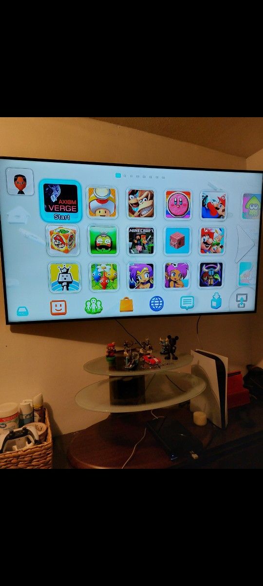 Nintendo Wii U Modded With Several Games
