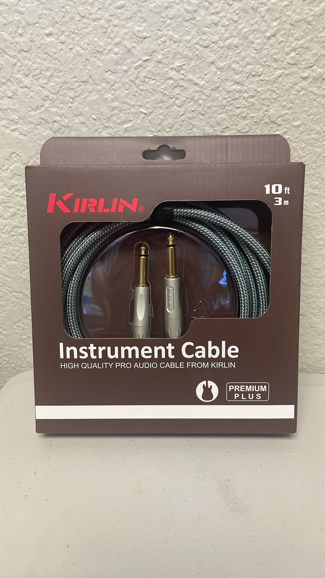 Instrument Cable - Kirlin IWB-201 PFG-10/OL 1/4" - 1/4"