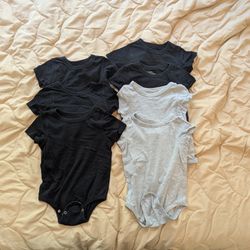 7X Cat & Jack Adaptive 2T Bodysuits