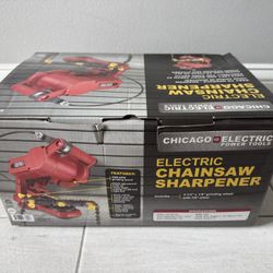 Chicago Electric  Chain Saw Sharpener New!