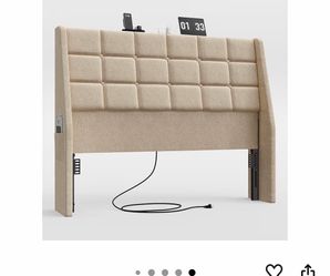 Full size headboard