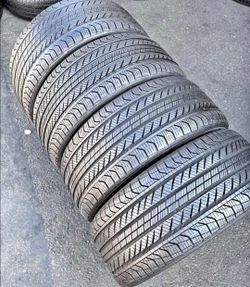 🎃 235 55 18 Continental Tires Con 80% de Vida Las 4