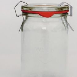 Old fashioned Glass Jar