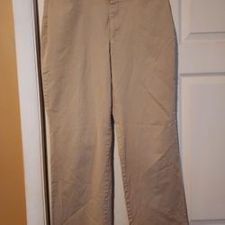 Dockers Boys Youth Khakis Uniform Metro Pants Size 12