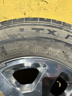 Tires LT265/70R18
