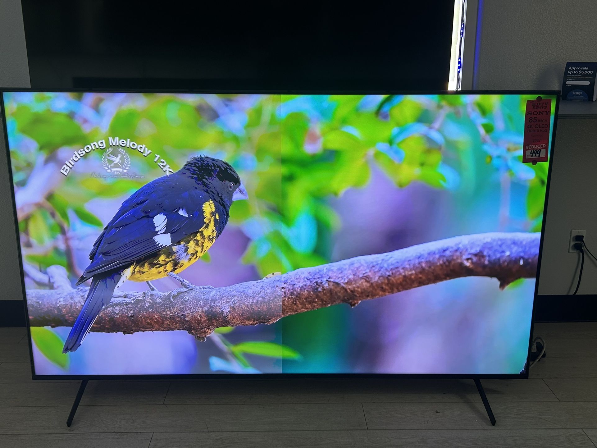 Sony 85 Inch 4K Ultra HD TV X80K Series: LED Smart Google TV with Dolby Vision HDR KD85X80K