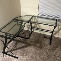 Glass Office Desk