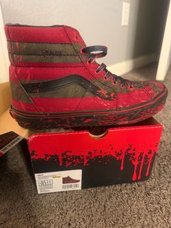 Vans Sk8-Hi Terror Nightmare Freddy Krueger High-Top Sneakers