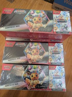 Prismatic Evolutions Sam Club Bundle