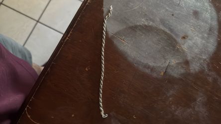 Silver bracelet