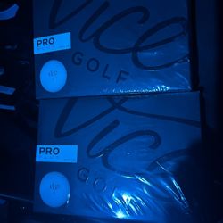 Vice Pro Plus White Golf Balls (2) Packs 