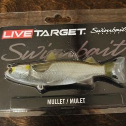 Mustad LiveTarget Mullet (Smaller, River Model)