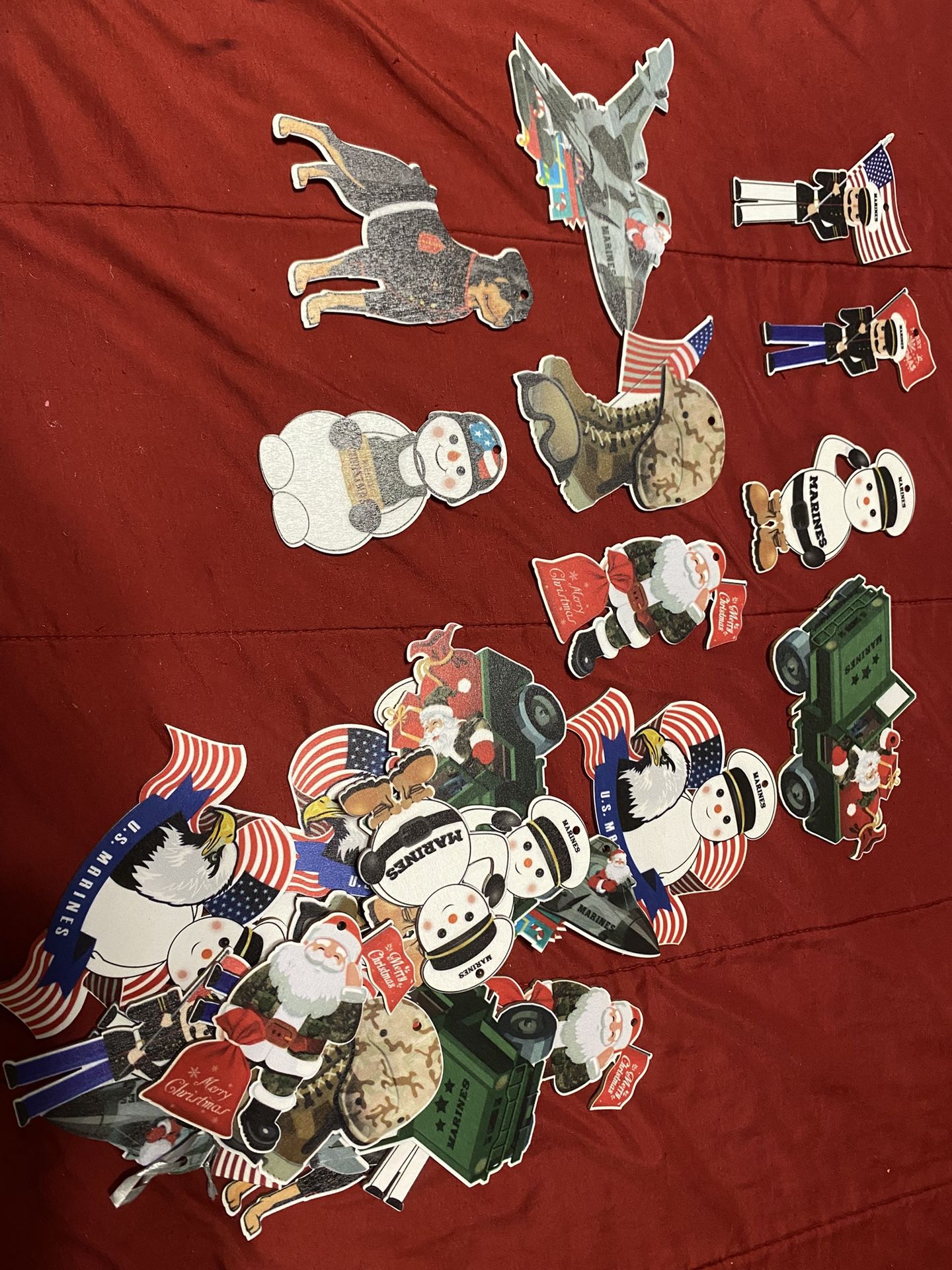 ADORNOS PARA ÁRBOL DE NAVIDAD DISEÑO DE MARINES