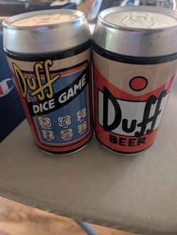 Duff Dice Game $15 Each