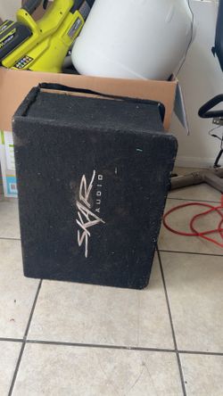 Skar audio speaker box