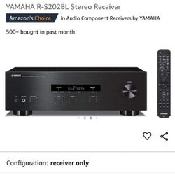 YAMAHA NATURAL SOUND RECEIVER STEREO BL