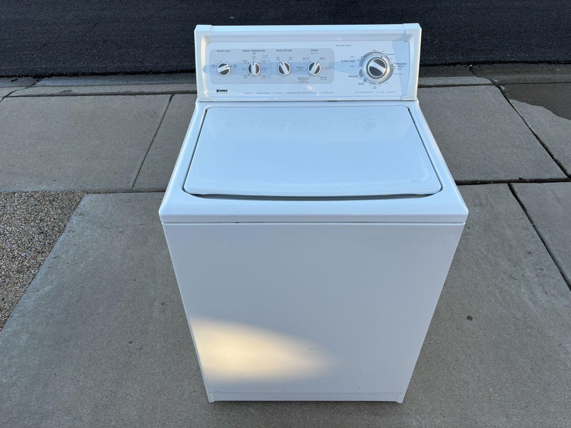 Kenmore Elite Washing Machine - Heavy Duty