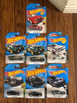 Hot Wheels European Racing & Performance Die-Cast Collection — 7-Car Set