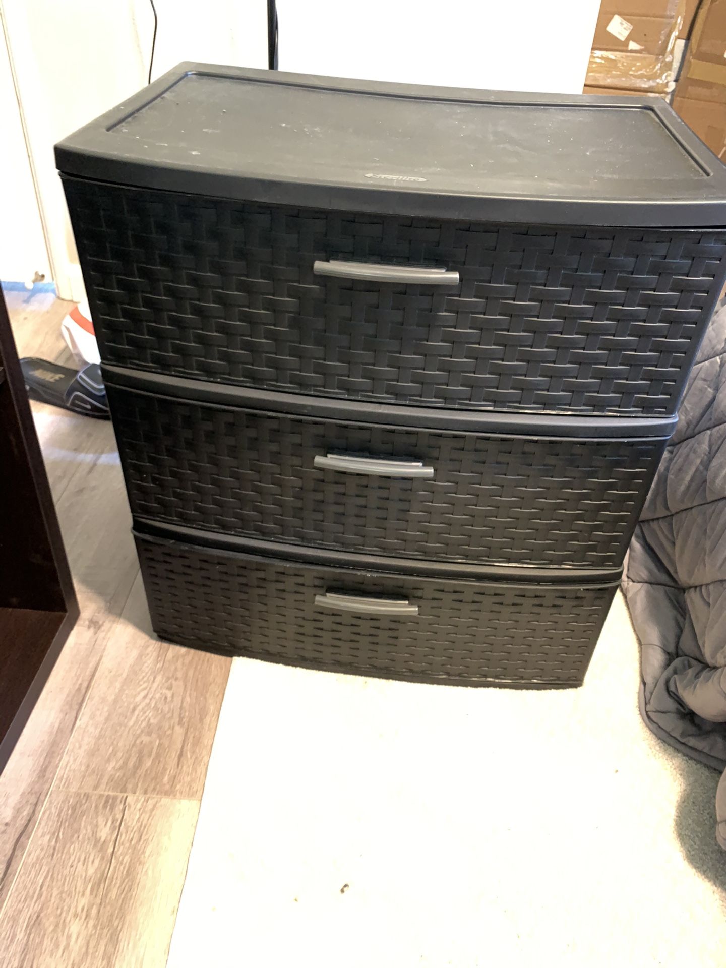 3 cube storage drawer