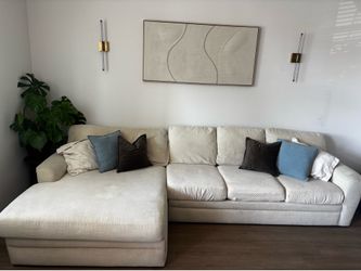 Beige couch